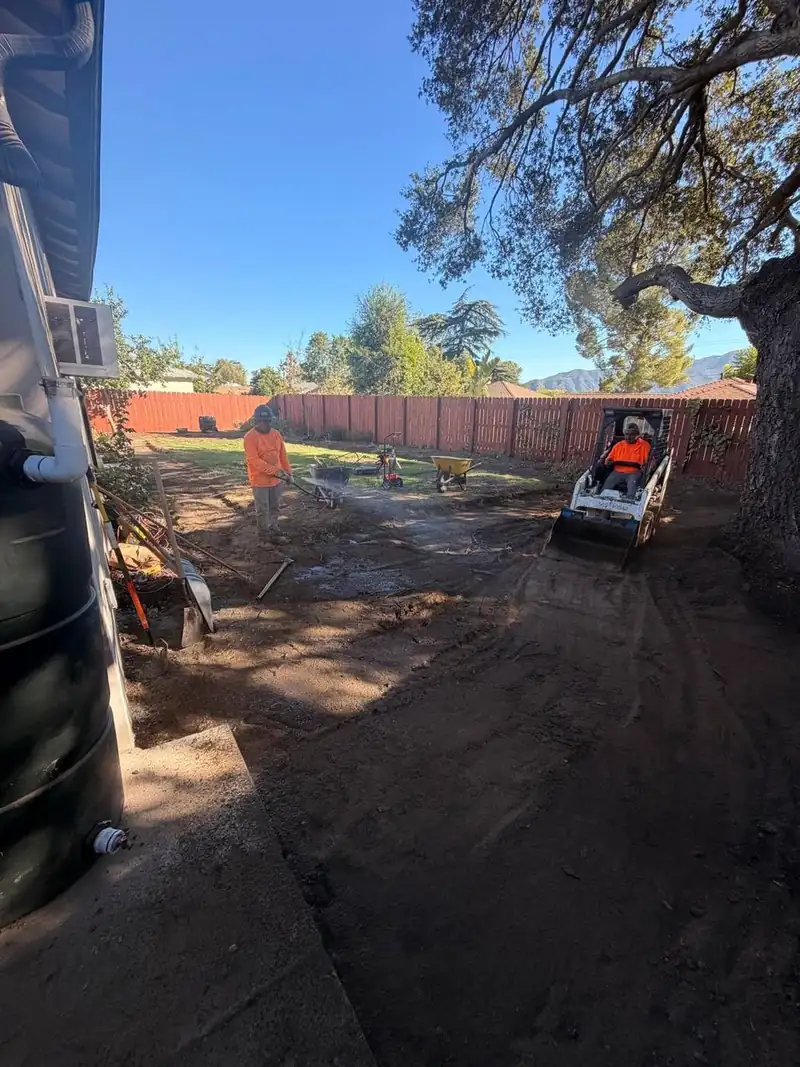 Getting ready for a new deck or patio
